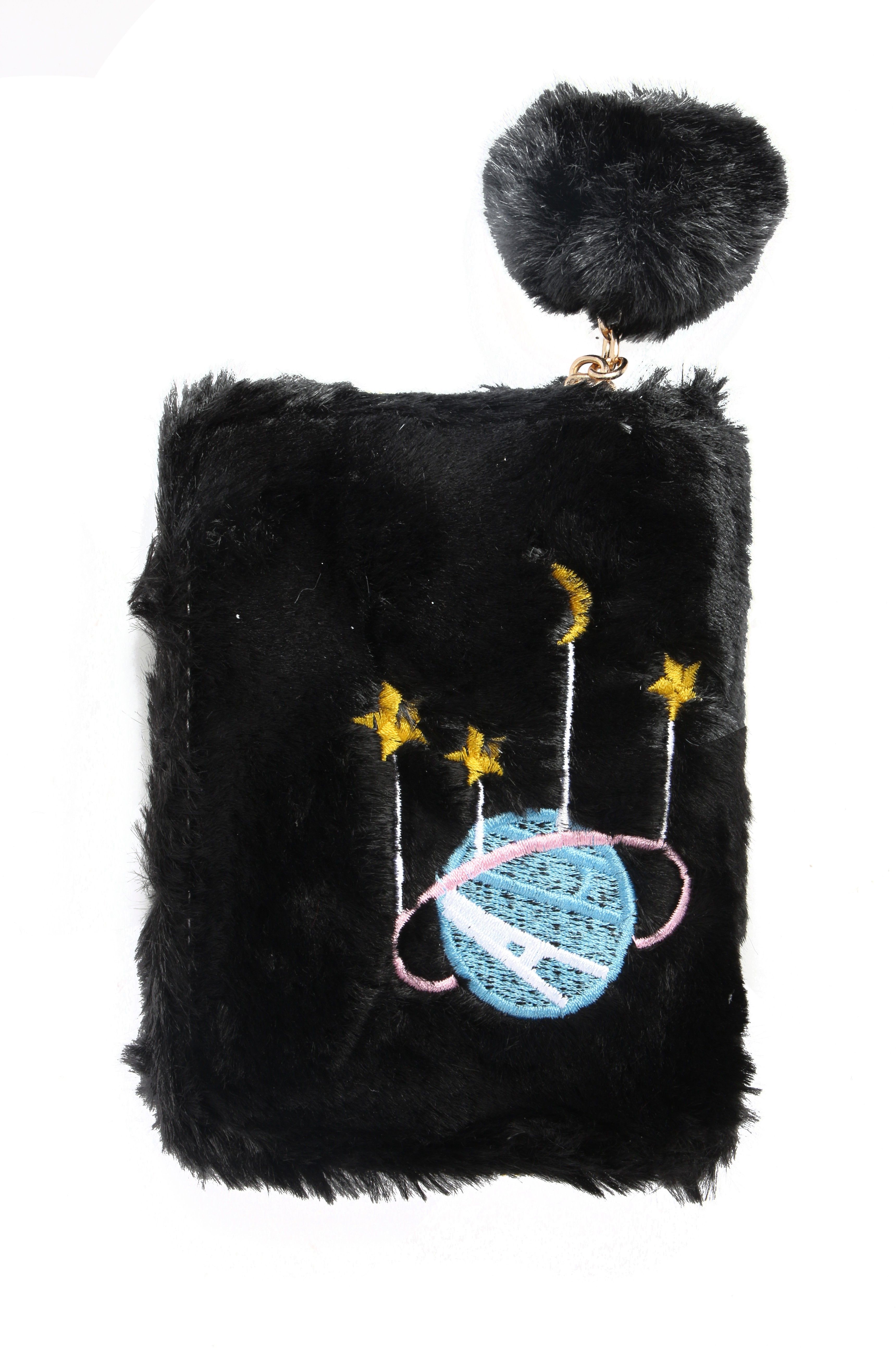 Girls Black Wristlet