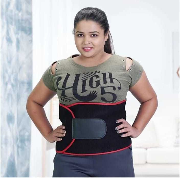 speginic Sweat Belt Belly Fat Reduce , Fat Burner, Tummy Trimmer Men, Women Shapewear-picture-38