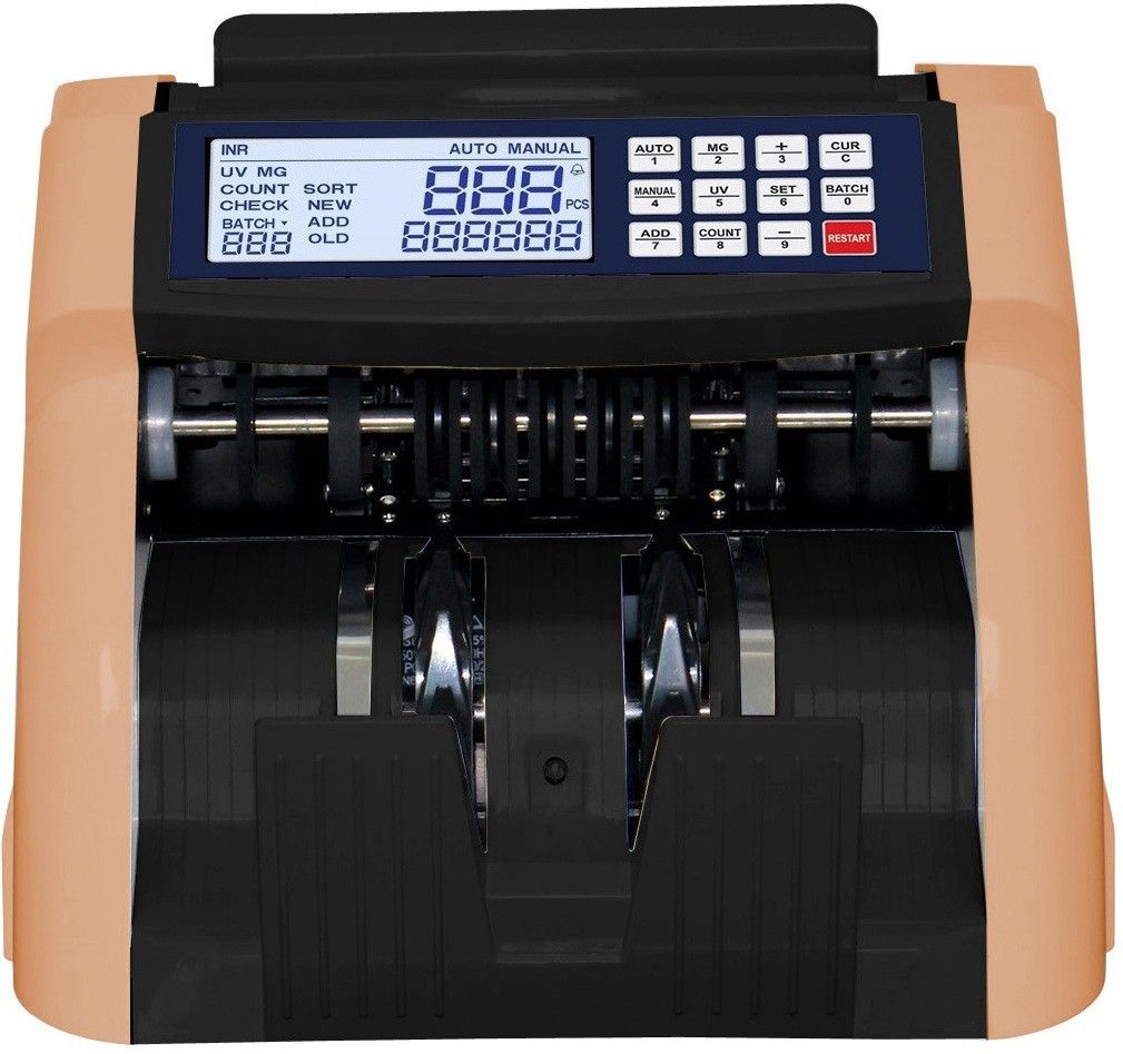 Drop2Kart Cash Counter - Automatic Counting, Supports All INR Notes, TFT LCD Display, UV/MG Fake-Note Detection, LED External Display Note Counting Machine-picture-39