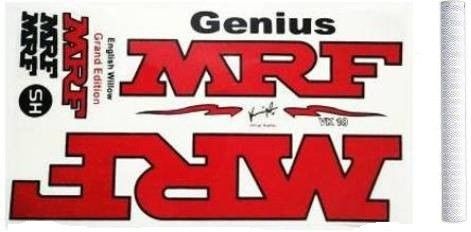 MRF GENIUS BAT STICKER WITH BAT GRIP Bat Sticker