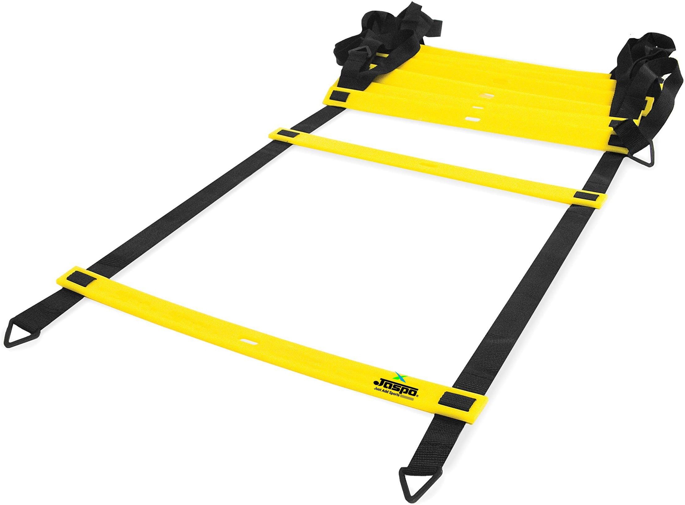Adjustable Speed Agility Ladder for Field Sports (Football, Soccer, Hockey, Basketball & Other Sports) Training & Fitness Gym Track (5.4 Meter/11 rungs) Speed Ladder-image-15