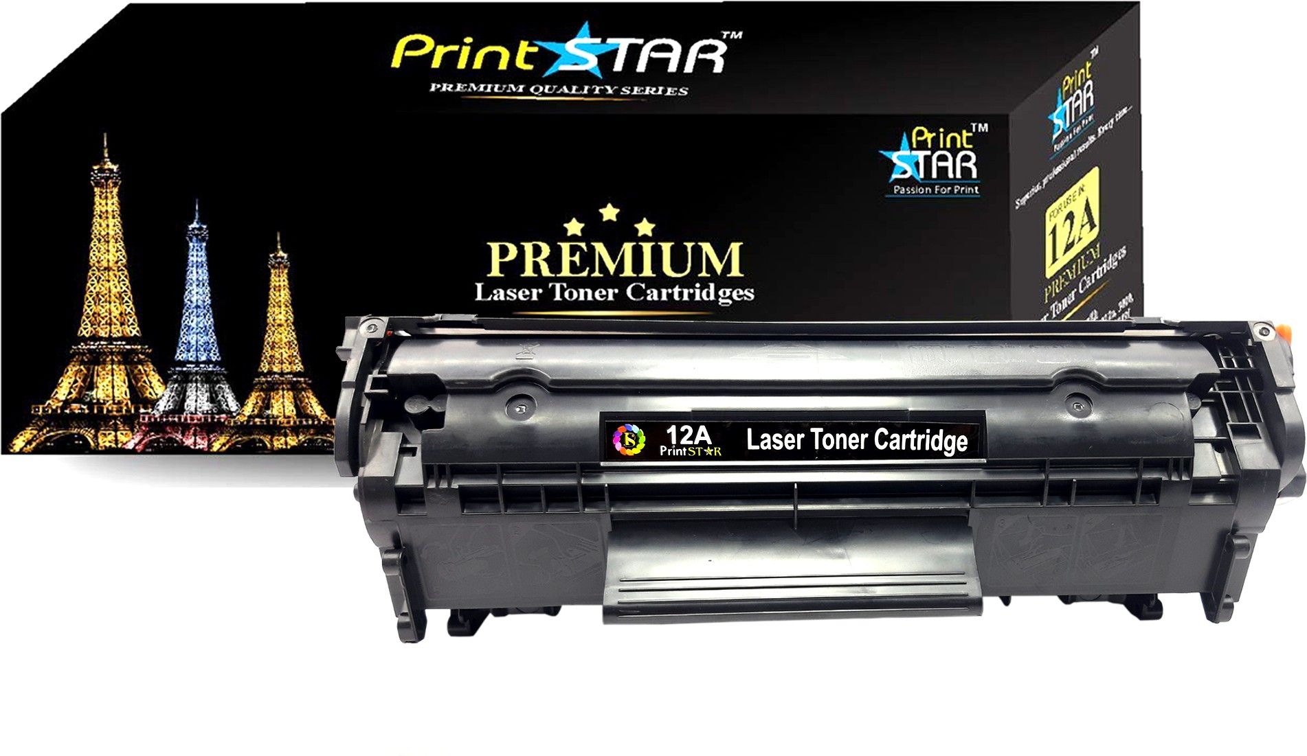 PrintStar 303 Compatibe Toner Cartridge for Canon LBP 2900B, 3000 Black Ink Cartridge-image-20