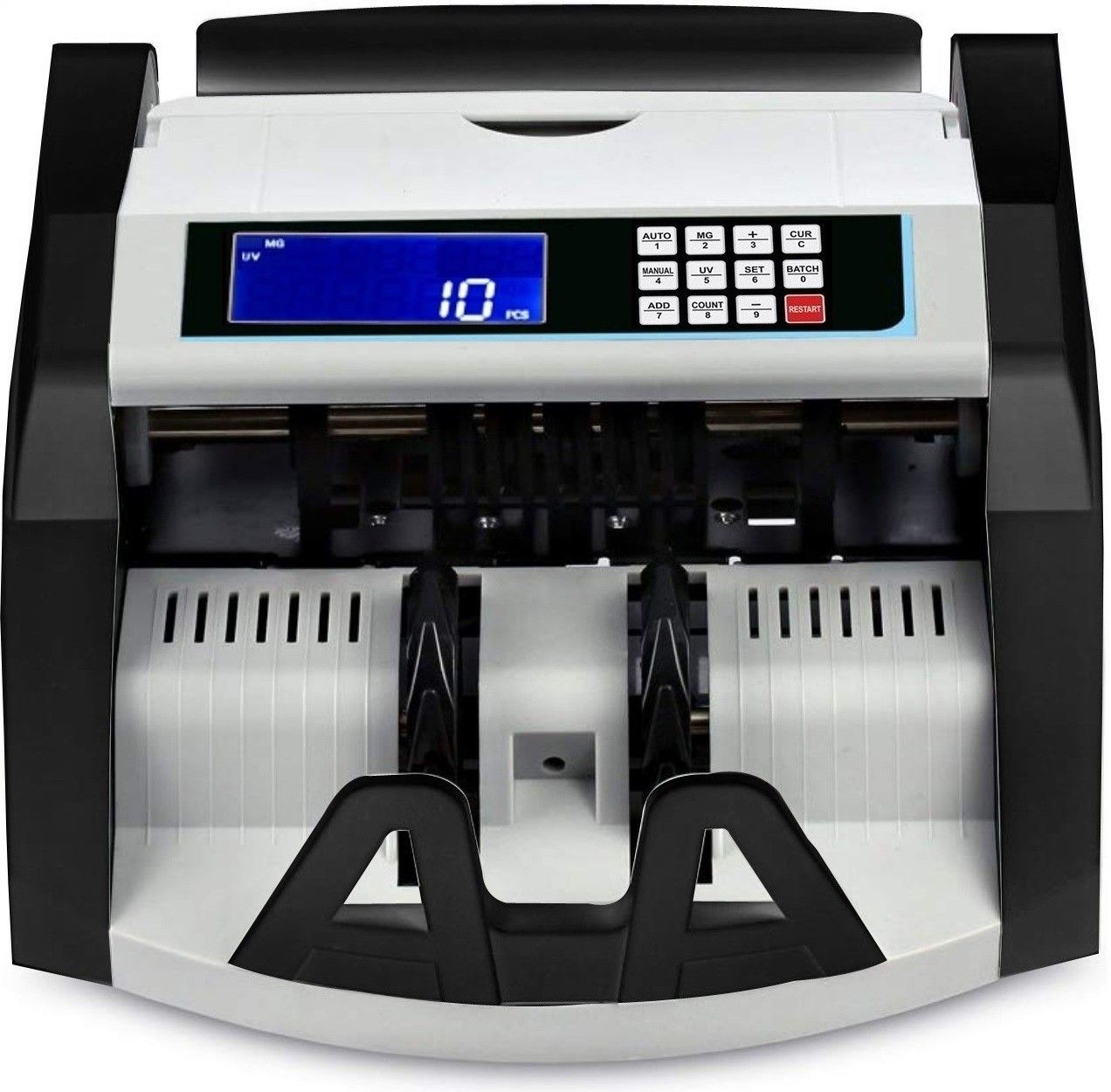 Drop2Kart Bill Counter - UV/MG/MT/IR CMOS Sensors, Counts All INR Currency, RGB LCD Display with ADD+BATCH Modes, After Sales Service Support Note Counting Machine-image-45