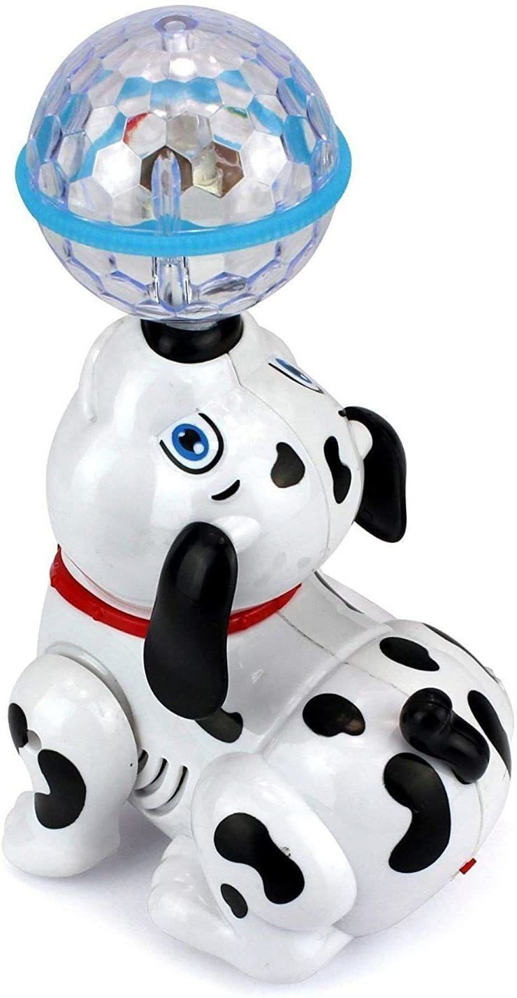 tushika Dancing Dog 360° Rotating Musical Body Spinning Dog Toy With Led Lights Flashing And Music Sound Multicolor Toy For Babies Kids Toddler Boys And Girls-picture-25