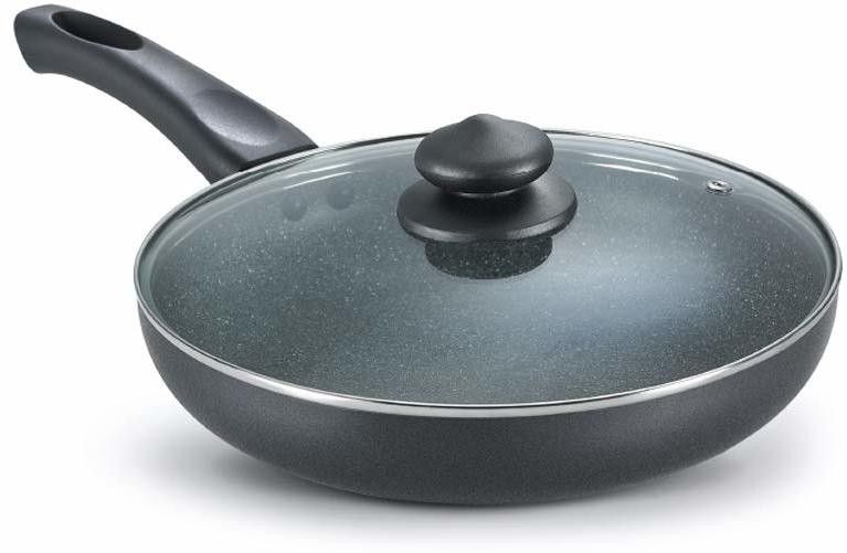 prestige Omega Dlx Granite Finish Fry Pan 28 cm diameter with Lid 3 L capacity-picture-21