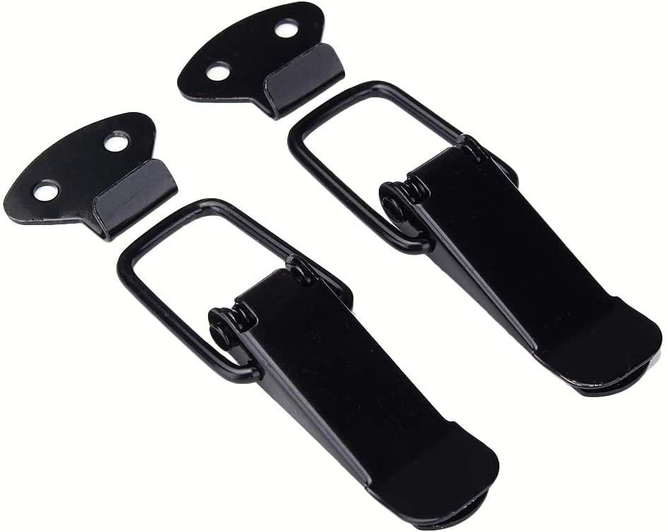 Car Bumper Security Hook Lock Clips Quick Release Fasteners Locking Carabiner-image-11
