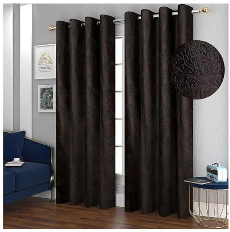152 cm (5 ft) Polyester Window Curtain (Pack Of 2)-image-4