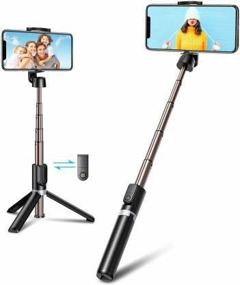 ftcome High Quality 3in1 Selfie Stick multi-function Wireless Bluetooth XT-01 , XT-02 Selfie Stick with Remote Shutter 360 Rotate Extendable Handheld Foldable Mini Tripod Stand Foldable, selfie stick, tripod, bluetooth shutter for Smartphones Tripod, Tripod Kit, Monopod, Monopod Kit, Tripod Ball Head, Tripod Bracket, Tripod Clamp-image-45