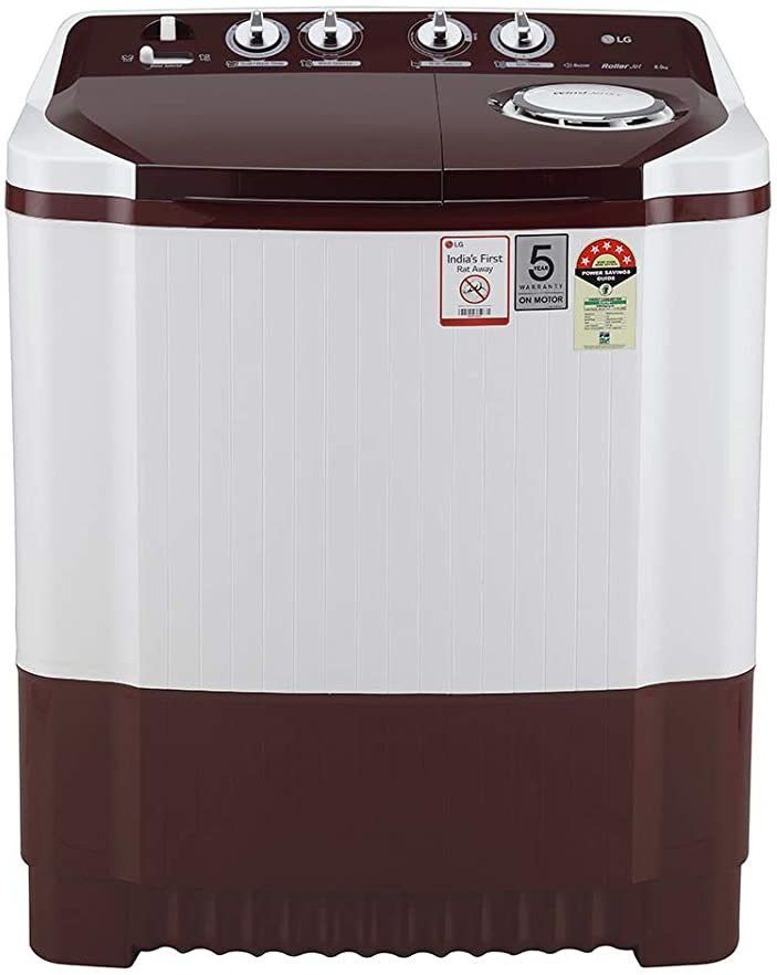 8 kg Semi Automatic Top Load Brown-image-46