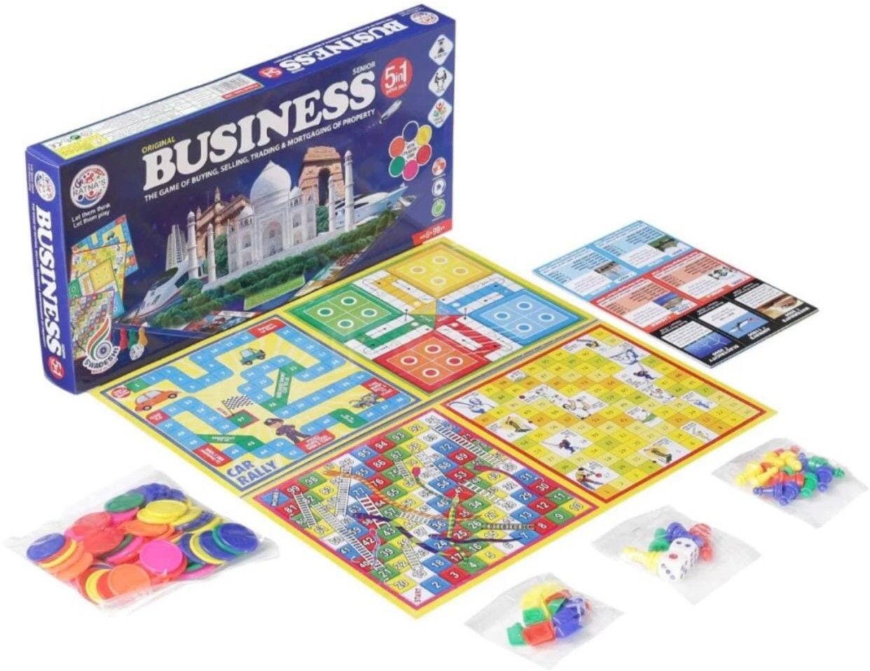 BUSINESS SENIOR [CURRENCY NOTES] Money & Assets Games Board Game Party & Fun Board Game-image-39