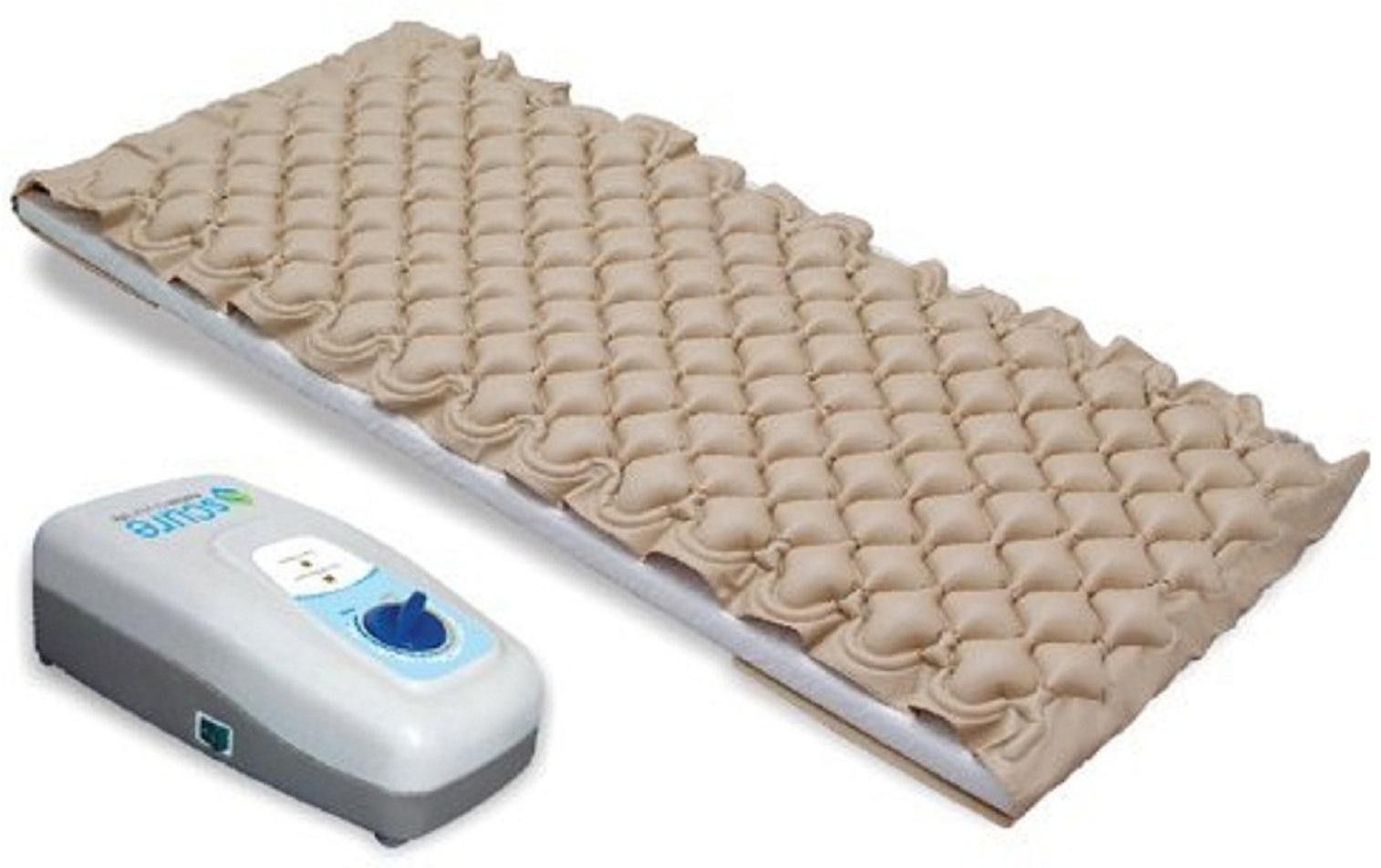Scure Bed Sores Anti- Decubitus Air Pump & Bubble Mattress for Bed Sores Massager