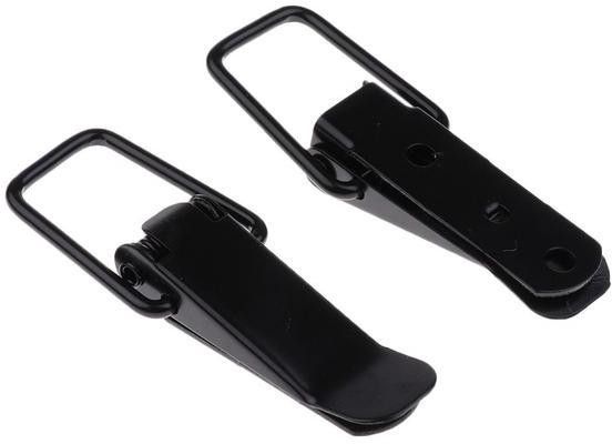 Universal Car Security Hook Lock Clip Quick Release Bumper Kit Locking Carabiner-image-6