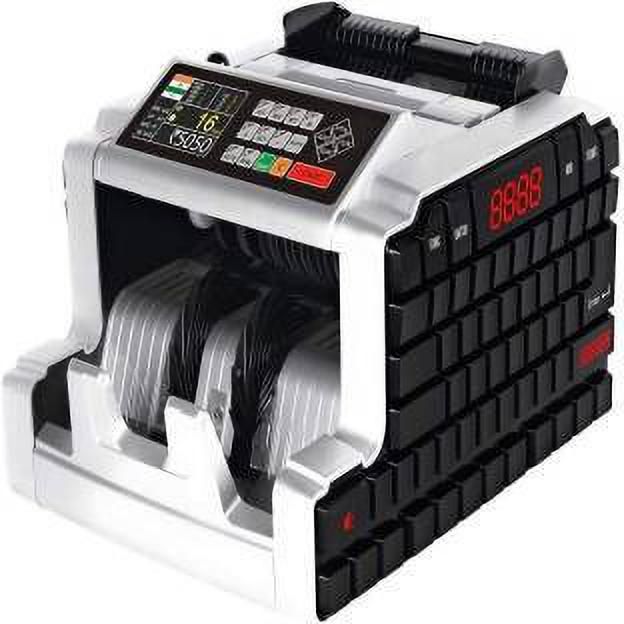 MME Biggest & High accuracy mix note counter/ value counting machine for indian currency 10,20,50,100,200,500,2000 Note Counting Machine-picture-41