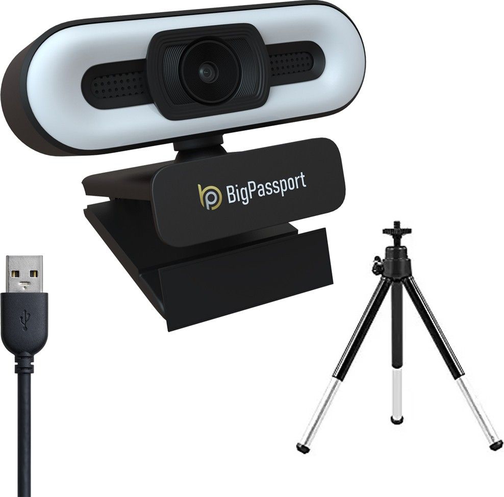 BigPassport Pro-Live_N2 2 HDWebcam with Built-In Microphone with Night Vision USB Connectivity-picture-12