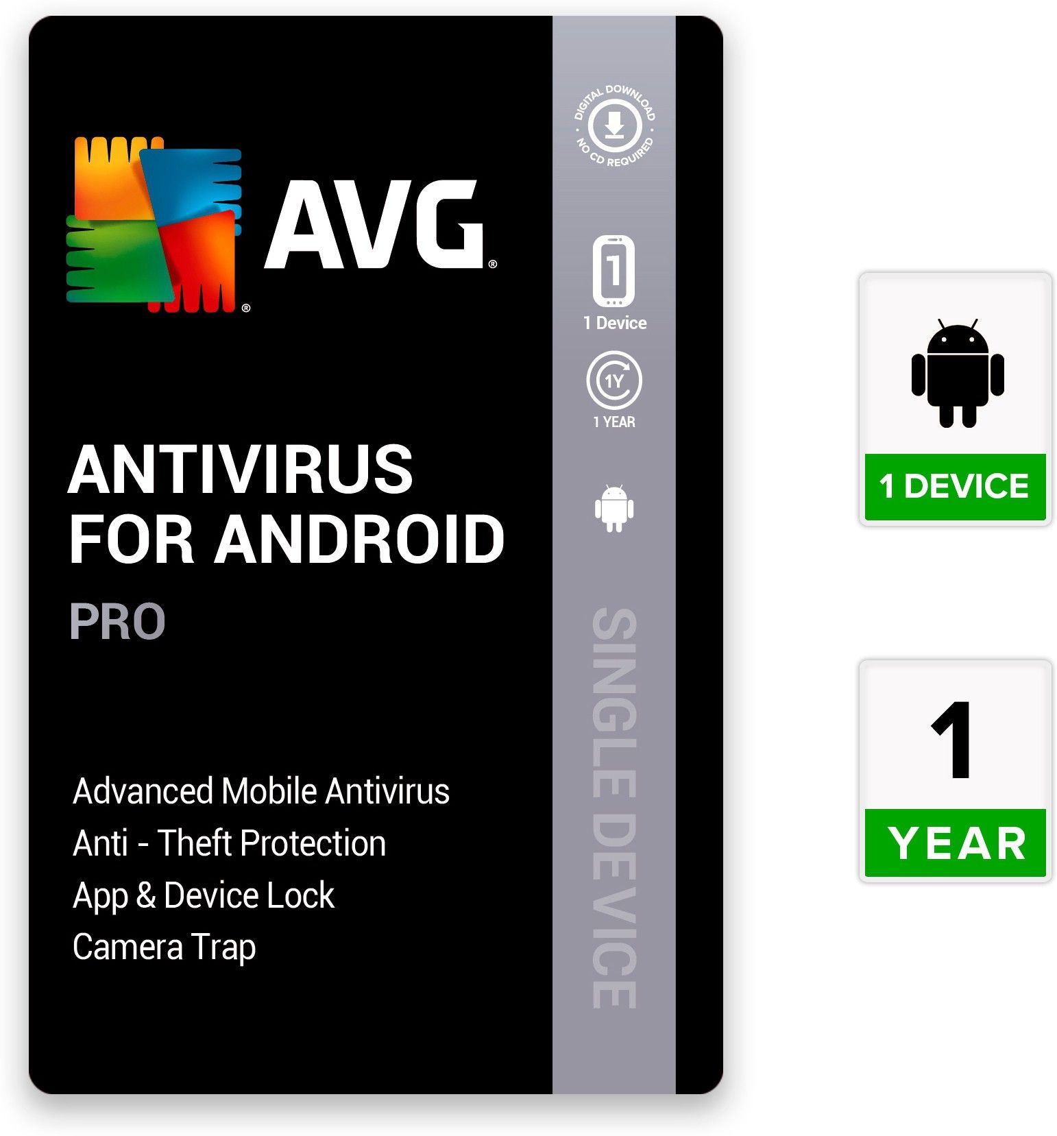 AVG Mobile Security for Android Pro 1 Device PC 1 Year Mobile Security (Email Delivery - No CD)-picture-19