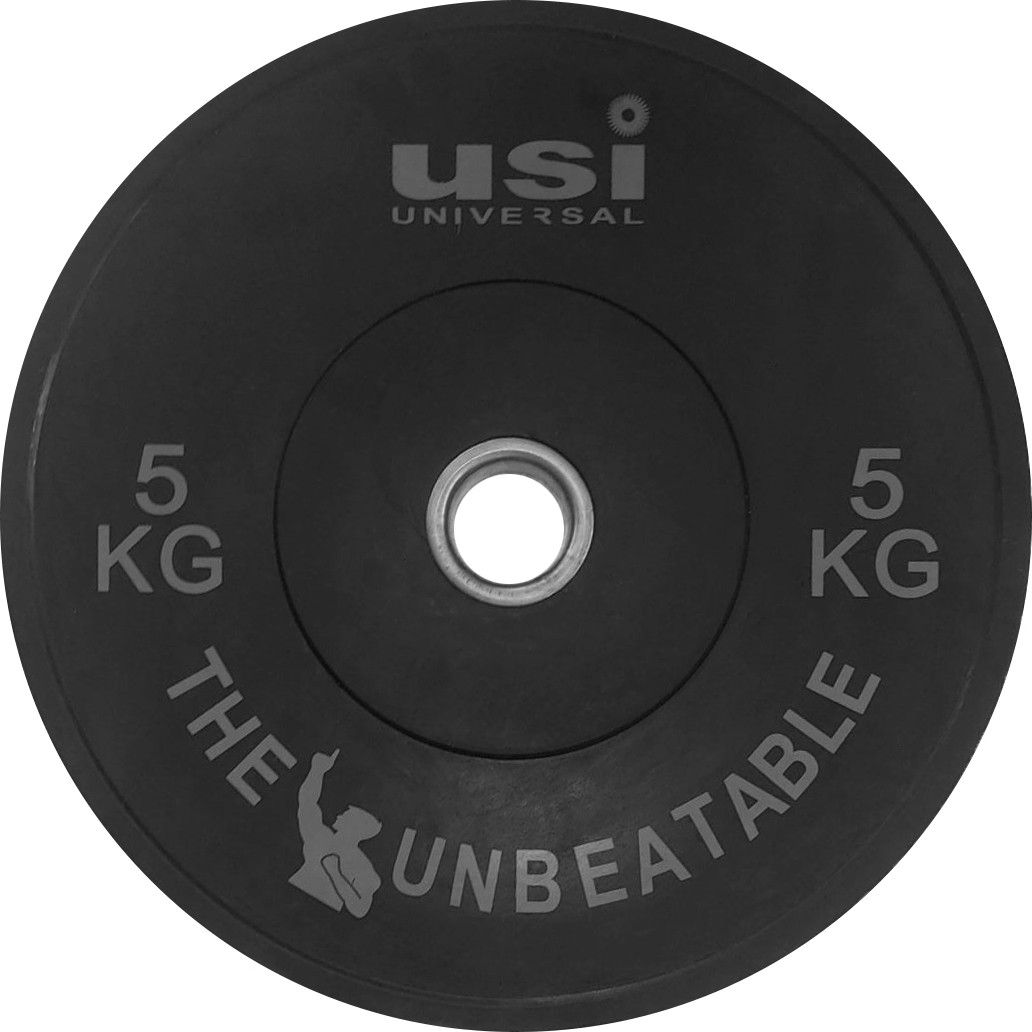 usi 10 kg Bumper Plates , Weight Plates , BLACK BUMPER PLATES BPB_5 Home Gym Combo-picture-43
