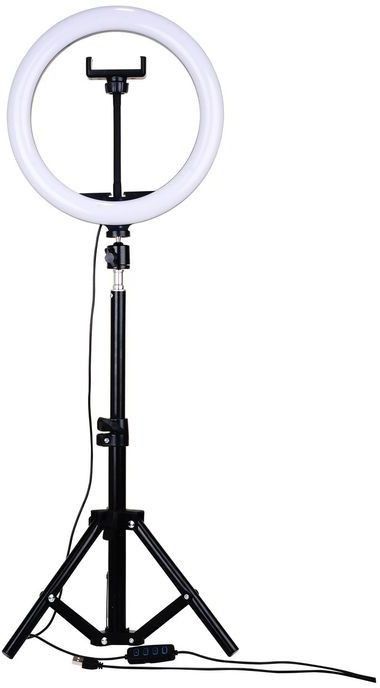 Wrapo 26" 10 Inches Big LED Ring Light for Photo and Video with Tripod Stand For YouTube | Photo-shoot | Video shoot | Live Stream | Makeup & Vlogging | Compatible with iPhone Android Ring Flash-image-26