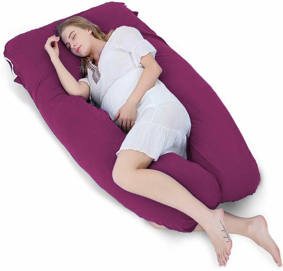comfowell Polyester Fibre Solid Pregnancy Pillow Pack of 1-picture-26
