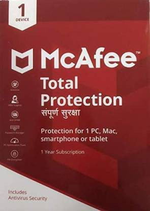 McAfee Total Security 1 User 1 Year (Renewal) image 1