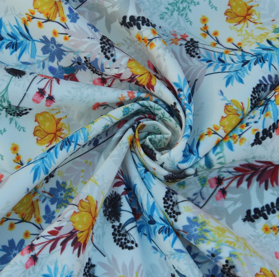 bigreams B-755 Unstitched Flower Print Canvas Sofa Fabric-picture-39