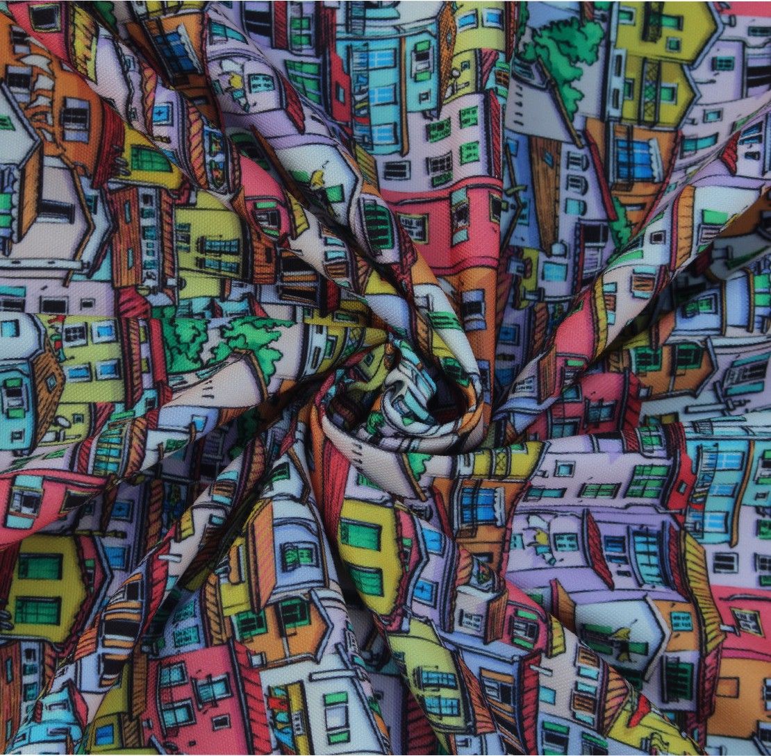 B-757 Funky Digital Print Canvas Sofa Fabric-image-47
