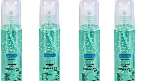 DARix Screen Cleaning Gel Includes Cloth for Computers, Laptops, Mobiles, iPad Screens Camera Lens Glasses Sunglasses TV Screens LED LCD Screens (400ml) for Computers, Laptops, Mobiles (PACK 4) for Computers, Laptops, Gaming, Mobiles