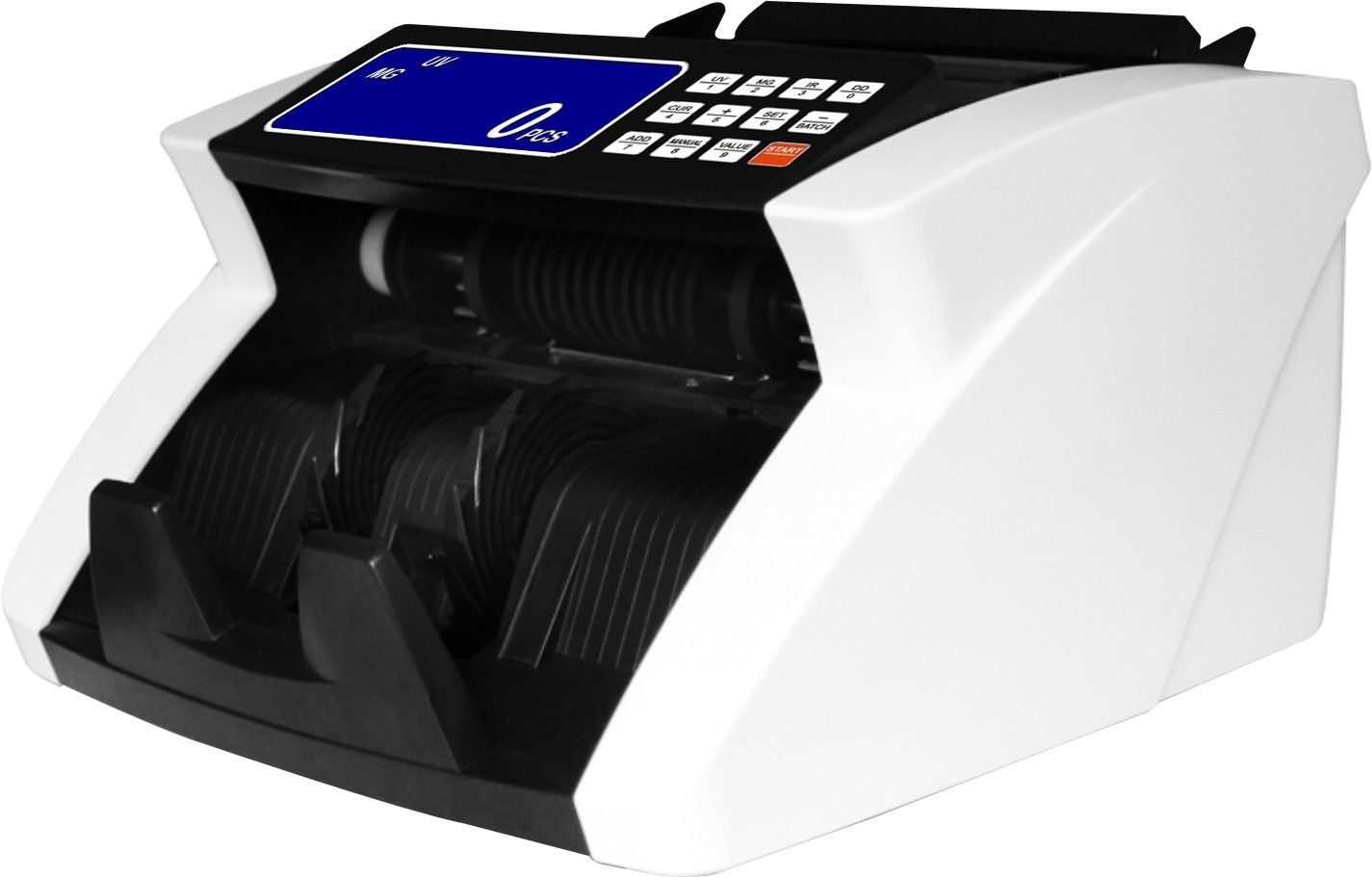 Drop2Kart Bill Counter - Automatic Counting, Supports All Indian Currency, Bright LCD Display, UV/MG Fake-Note Detection, LED External Display Note Counting Machine-picture-33