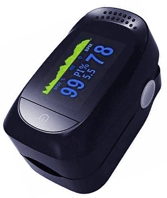 CRETO A2 Advanced Fingertip Oximeter SpO2 Blood Oxygen Saturation Meter Pulse Oximeter-image-45