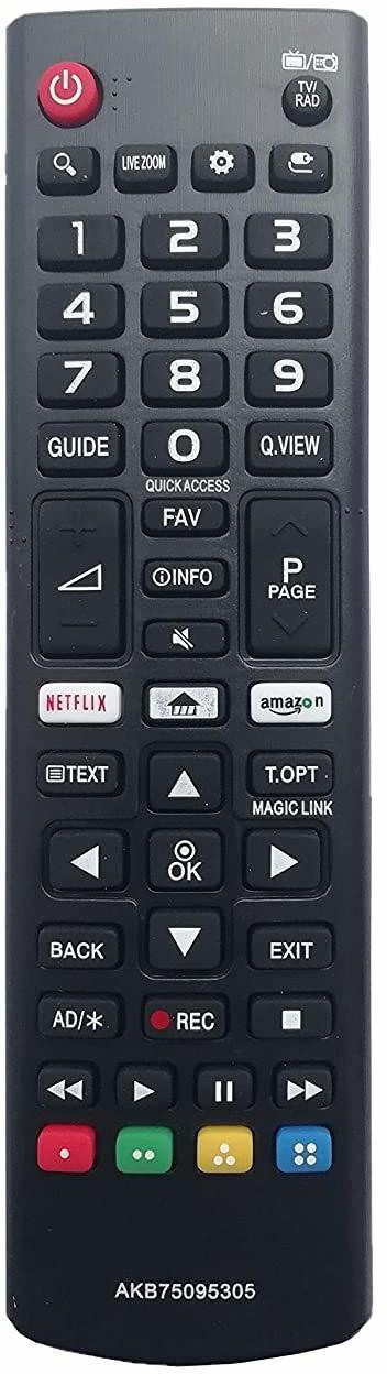 SHIELDGUARD Universal Remote Control No. 20, Compatible forSmart LED/LCD TV LG Remote Controller image 1