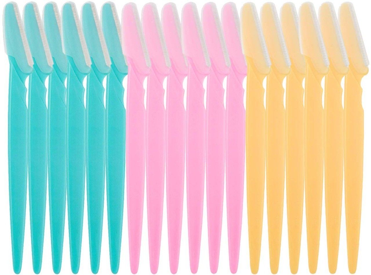 top select Women Facial Face Razor Eyebrow Trimmers Blades Shaver (Pack of 6), Men & Women-picture-0