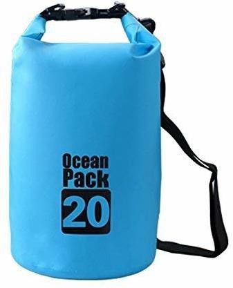 Waterproof Dry Bag for Trekking, Boating, Rafting 20 L Campaign Bag-image-14