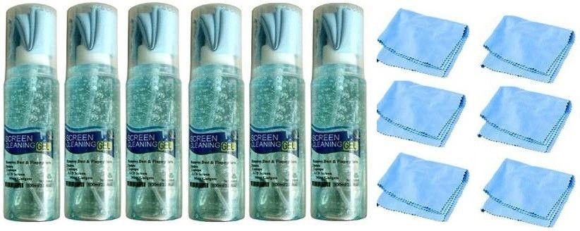 AMobility Screen Cleaning Gel Includes Cloth for Computers, Laptops, Mobiles, iPad Screens Camera Lens Glasses Sunglasses TV Screens LED LCD Screens (300ml) for Computers, Laptops, Mobiles (PACK 6) for Computers, Computers, Laptops, Mobiles-image-36