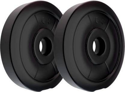 sbr sports 2 kg ''1KG* 2PIECE PVC WEIGHT PLATES FOR HOME GYM EXERCISE DUMBBELL Home Gym Combo-picture-35