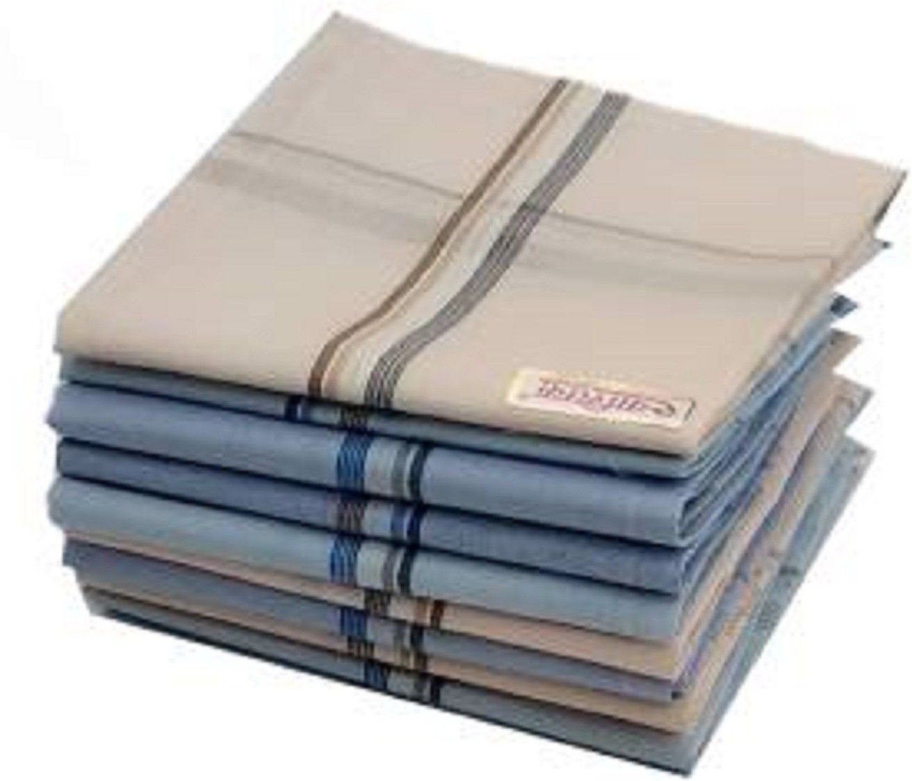 hurrio Full Size (48*48cm) Men's Cotton Handkerchief ["Multicolor"] Handkerchief-image-2