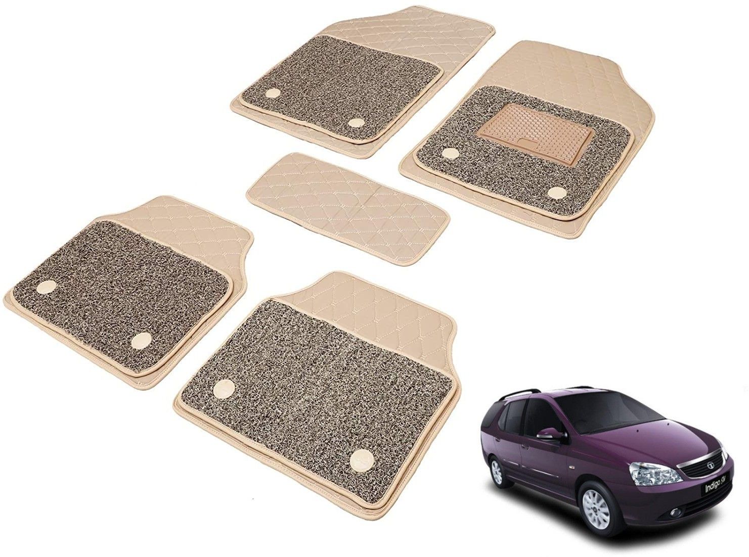 mockhe Leatherite 7D Mat For Tata Indigo Marina-picture-33