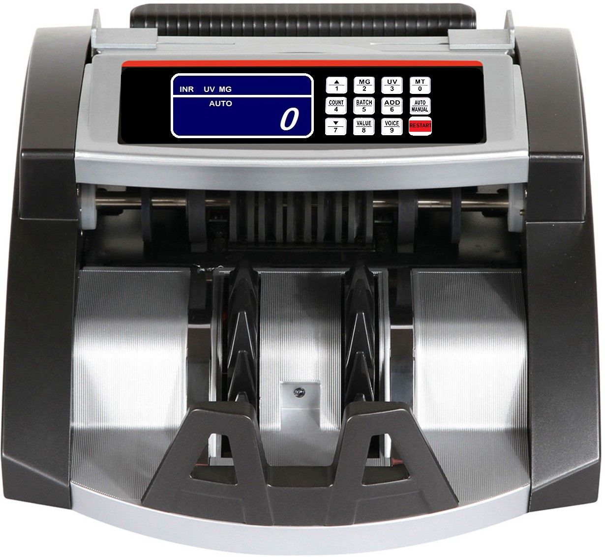 Drop2Kart Bill Counter - Automatic AccuCount, UV/MG/MT/IR Sensors, ADD/BATCH Modes, Counts All INR Currency with After Sales Service Support Note Counting Machine-picture-19