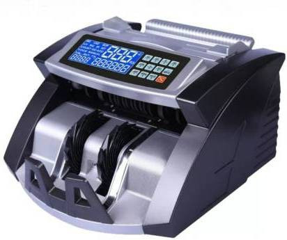 MME Note Counting Machine with Fake Note Detection and Big LCD Screen with External Display for customer viewing Note Counting Machine Note Counting Machine image 1