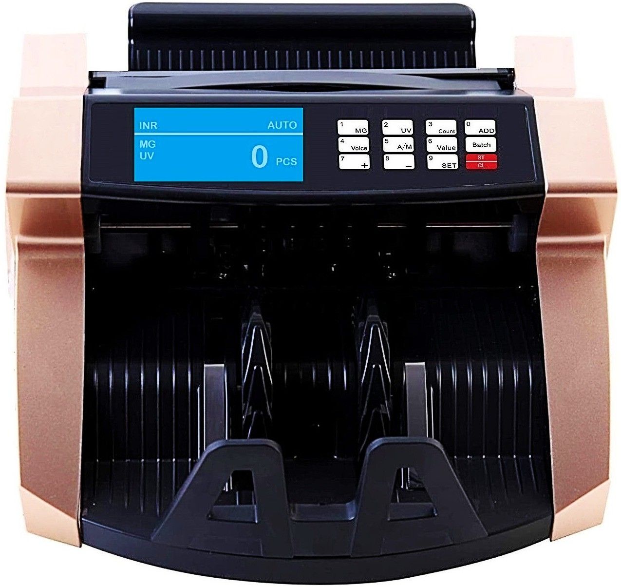 Drop2Kart Bill Counter - Counts All INR Currency, RGB LCD Display, HeavyDuty Motor, UV/MG Fake-Note Detection, After Sales Service Support Note Counting Machine-image-39