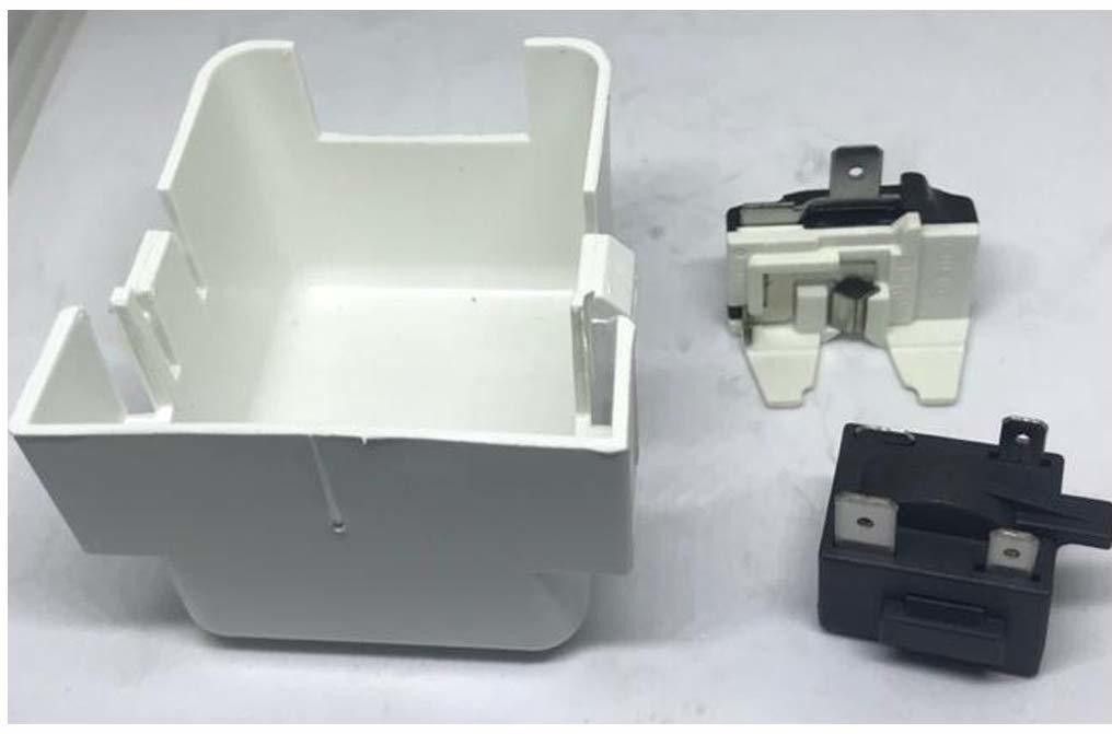 arvika sales Godrej Genuine Compressor Relay (3 Pin) OLP & Box for Godrej Refrigerators Electronic Components Electronic Hobby Kit-picture-20