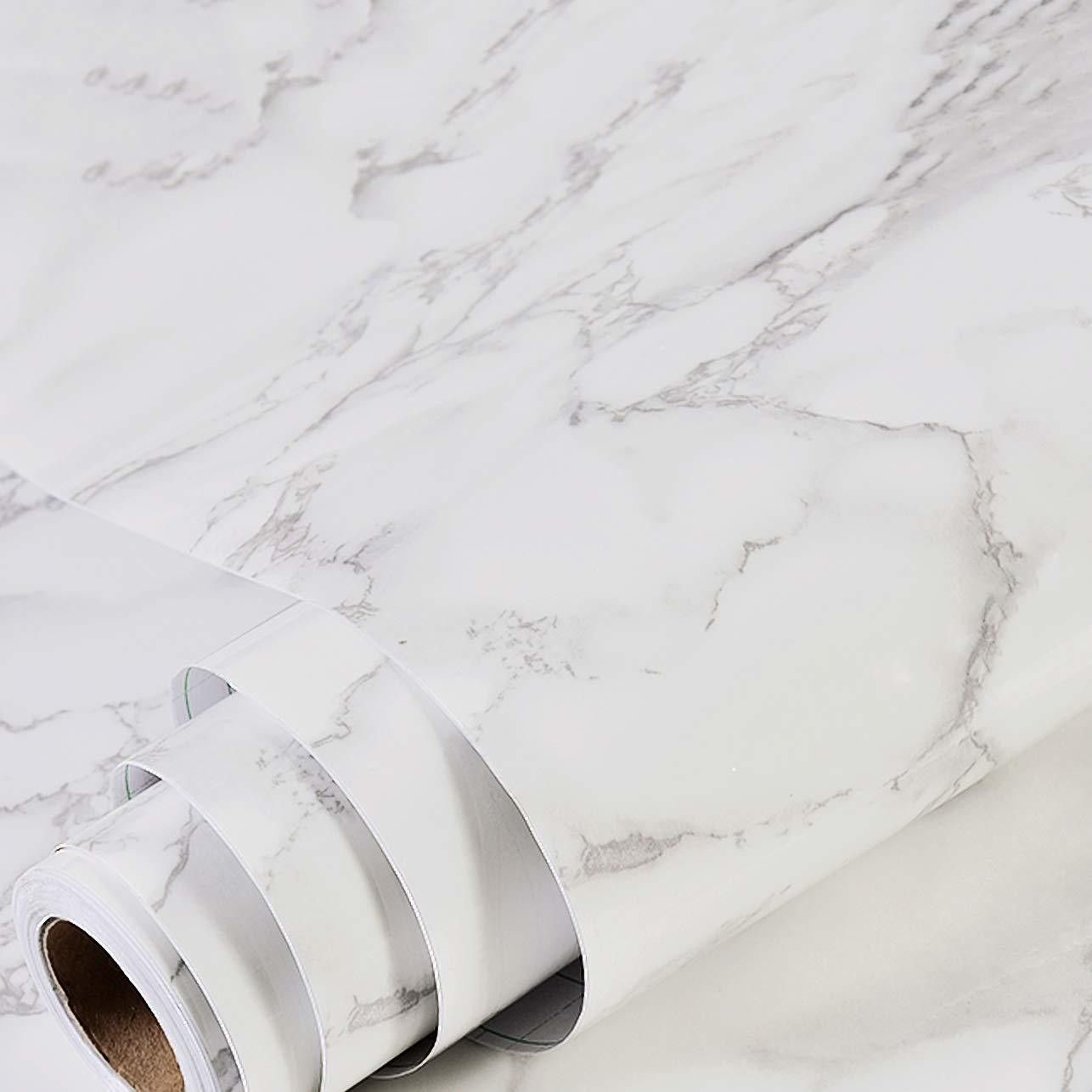 Vinyl Abstract White Wallpaper-image-45