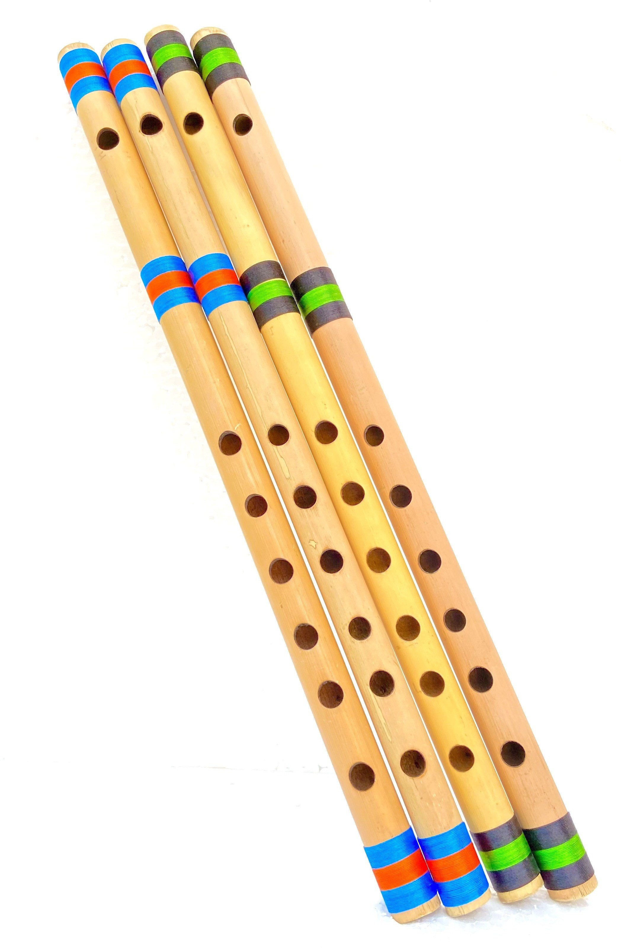 maga mart G Scale + C Scale 2pcs set Natural Bamboo Flute Bamboo Flute image 1