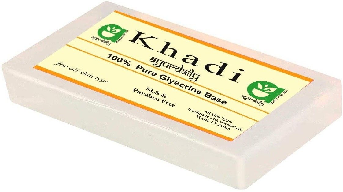 ayurdaily Khadi Transparent Ultra Clear Glycerin Pour & Melt Soap Base 500 g-picture-14
