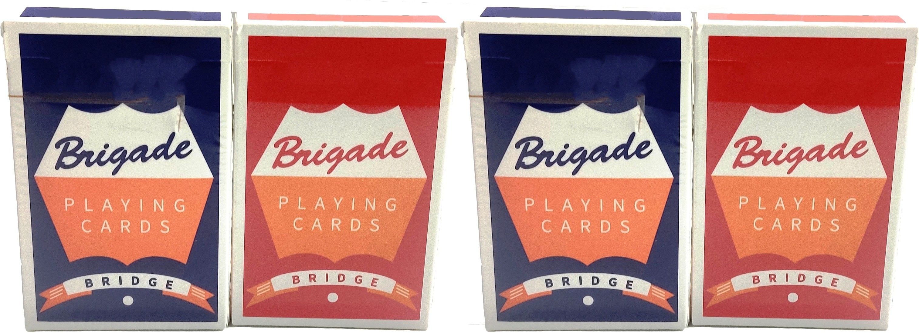 Brigade Premium Plastic Coated Playing Cards with 4 Set of Cards-image-14