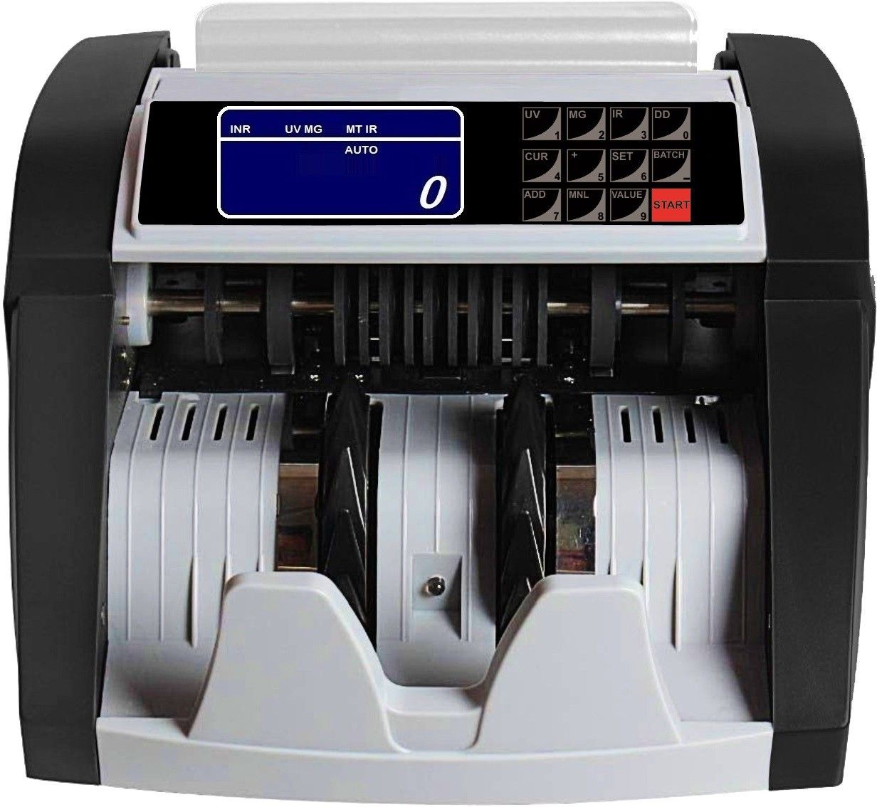 Drop2Kart Bill Counter - Automatic AccuCount, RGB LCD Display, UV/MG/MT/IR Sensors, Counts All INR Currency with Multiple Operation Modes Note Counting Machine-picture-28