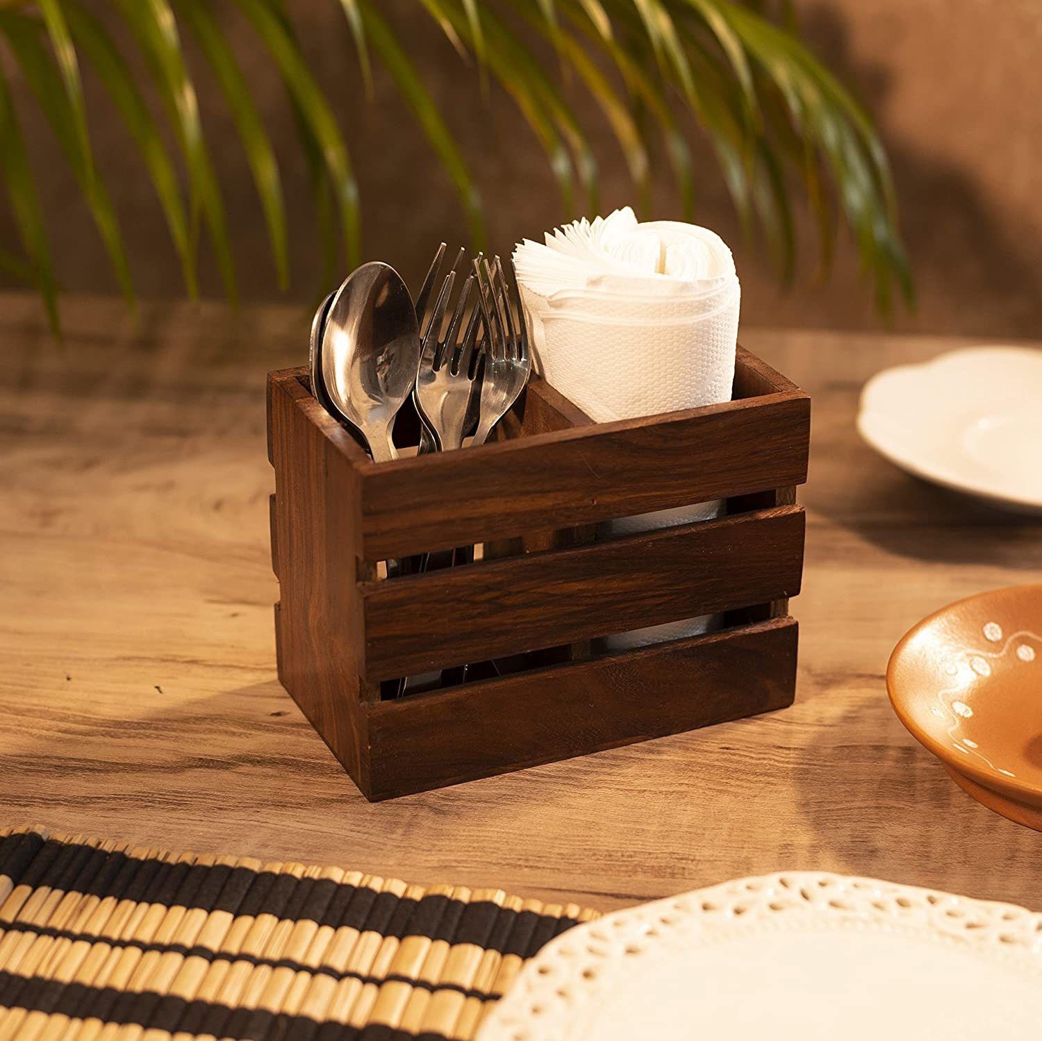 Empty Cutlery Holder Case