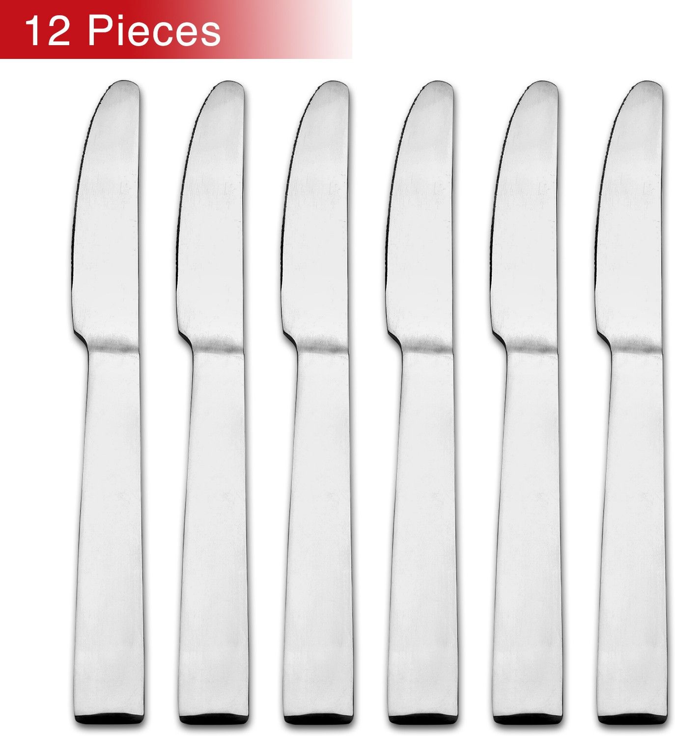 steren impex Lucas Design, 12 Pieces Stainless Steel Table Knife Set-picture-25