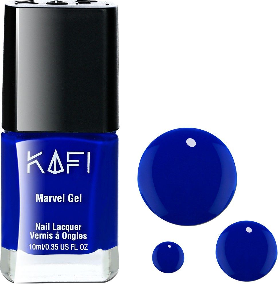 Gel Effect Nail Polish- Long lasting, Non Toxic, High Shine, Vegan, 10 Free Formula, SalonPro-(Blue) That Blue My Mind-image-18