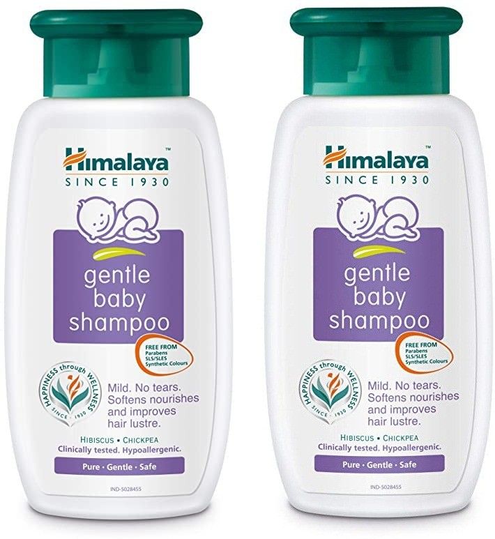himalaya gentle baby shampoo (2*200ml) mild no tears-picture-28