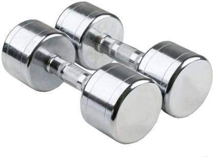 gymfreak 0.2 kg Pair of 12.5KG Steel Dumbbells(2X12.5KG) Home Gym Combo-picture-46