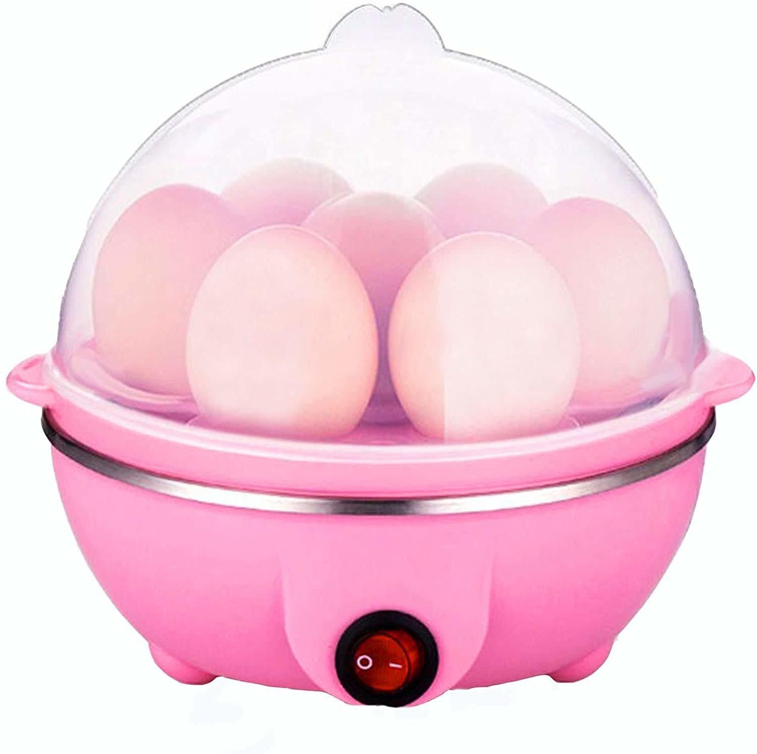 dn brothers Egg Boiler 7 Egg Single layer 917 Egg Cooker, Egg Boiler, Egg Poacher Electric, Egg Steamer (Multicolor) 917 Egg Cooker-picture-26